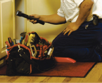 WJ Maloney Plumber cleans drain